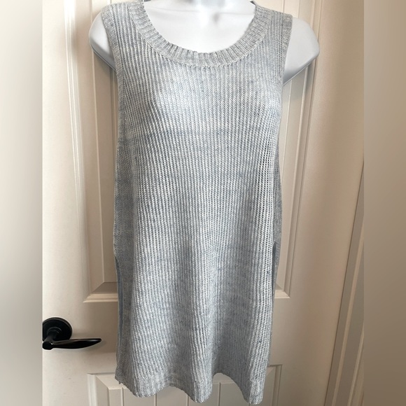 Eileen Fischer 100% Linen Sweater Tank - Picture 1 of 8